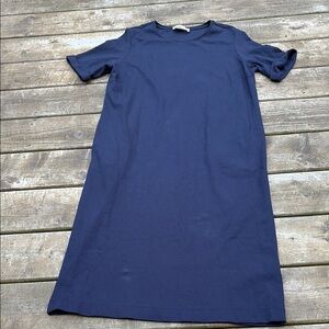 ArmedAngels Navy Blue short Sleeve Dress size L